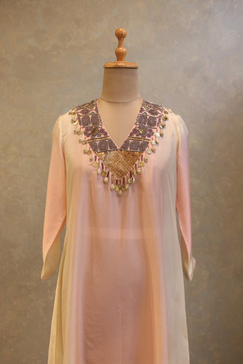 Heavy Embellished Neck Tunic